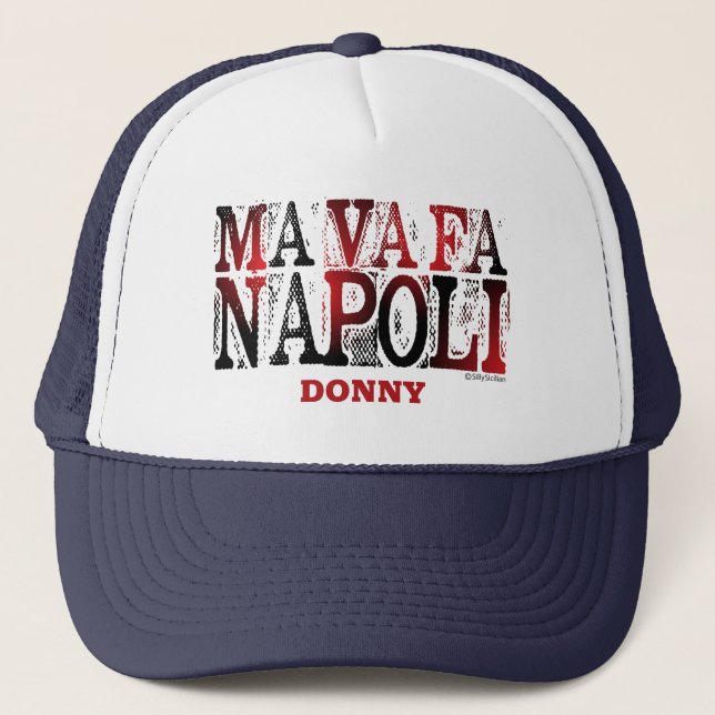 Boné Mãe Va Fa Napoli Personalizou O Chapéu Do Caminhon (Frente)