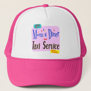 Boné Mães Diner e Taxi Service Engraçado Dizendo