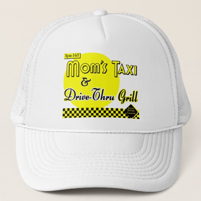 Boné Mães Taxi e Drive-Thru Grill (Frente)