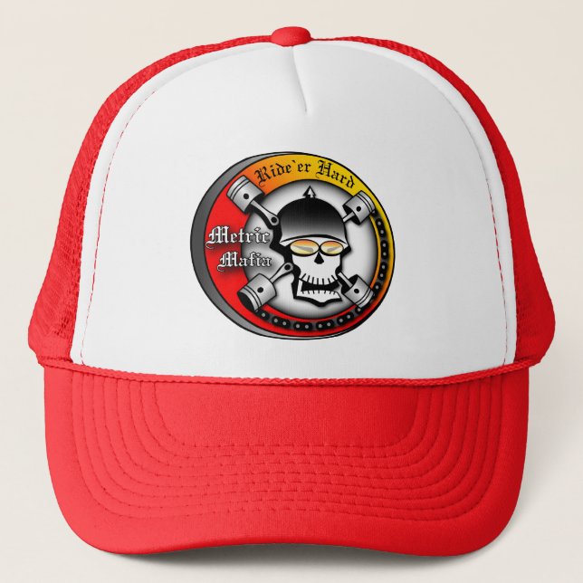 Boné Máfia métrica - duro do cavaleiro! (Frente)