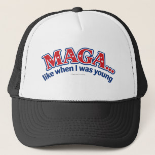 Boné MAGA … como quando eu era jovem -