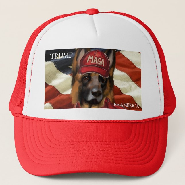 BONÉ MAGA PASTOR ALEMÃO  (Frente)