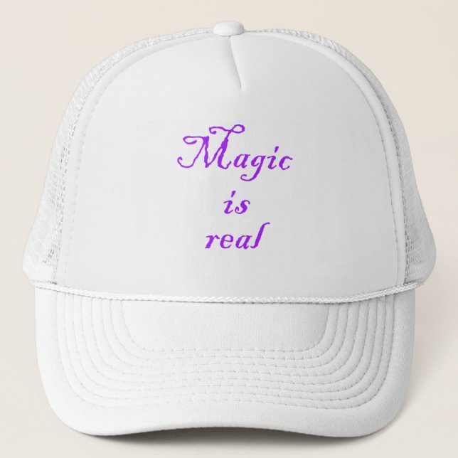 Boné Magic é Real-hat (Frente)