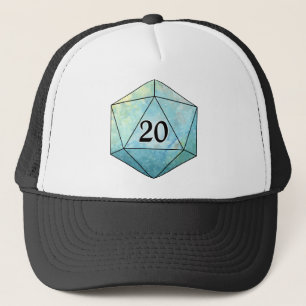 Boné Magic sparkly d20 dice