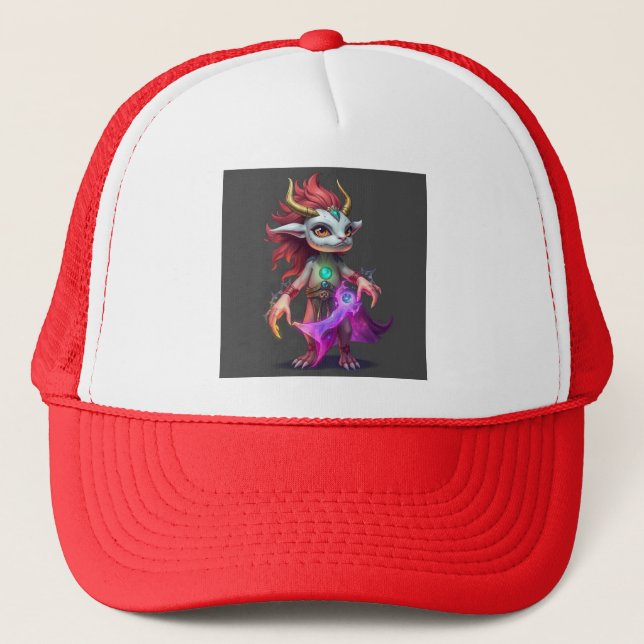 Boné Magischer Hüter der Elemente – Fantasy-Kreatur  (Frente)