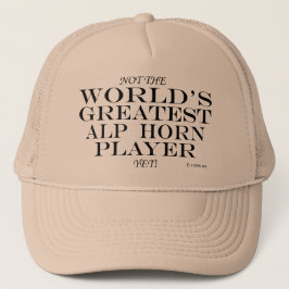 Boné Maior Jogador de Chifre Alp Ainda