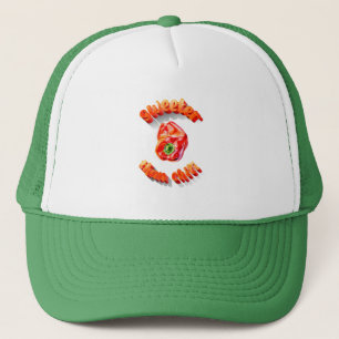 Boné Mais doce do que pimenta de sino vermelho picante