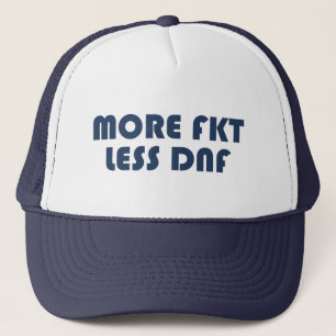 Boné Mais FKT, menos DNF