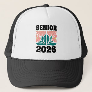Boné Mais velho 2026 - Graduação de Flores Personalizad