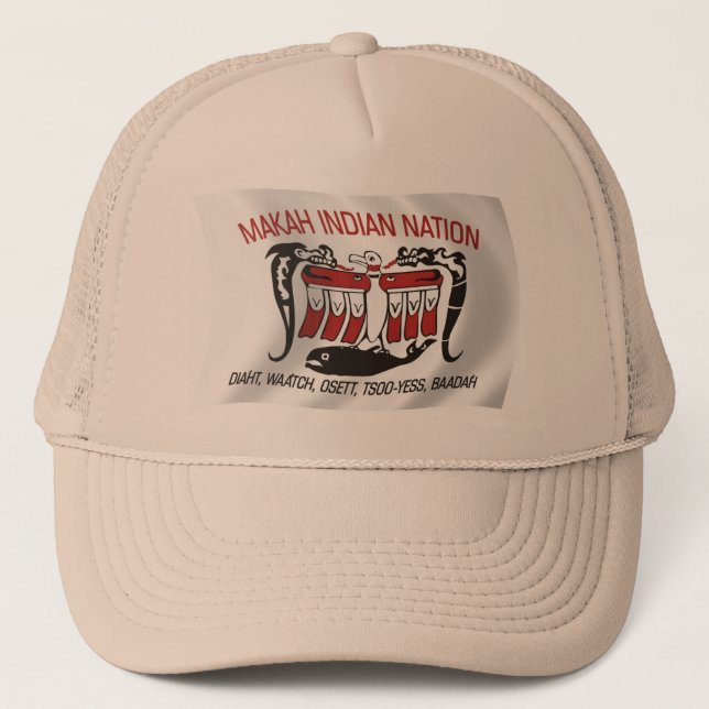 Boné Makah Tribe Flag Hat (Frente)