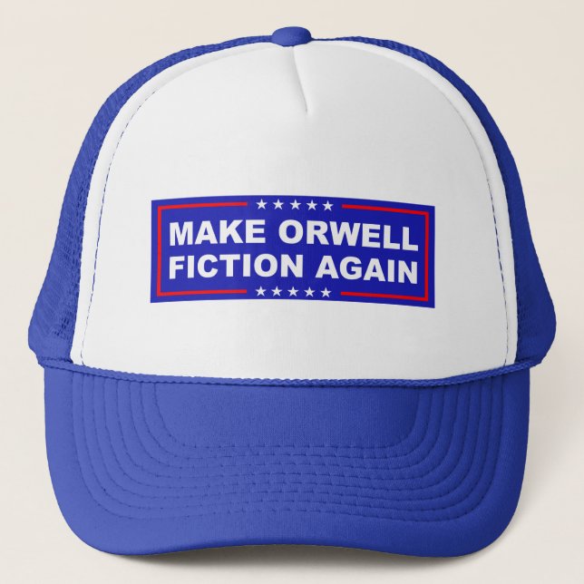 Boné Make Orwell Fiction Again (Frente)