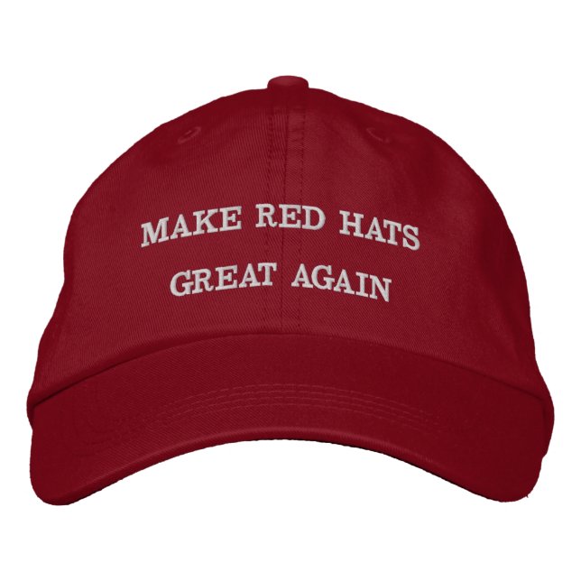 Boné Make Red Hats Great Again (Frente)