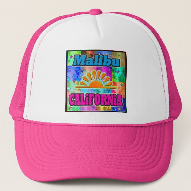 Boné Malibu Sun & Palms Hat (Frente)
