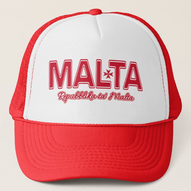 Boné MALTA personalizado hat - escolha a cor (Frente)
