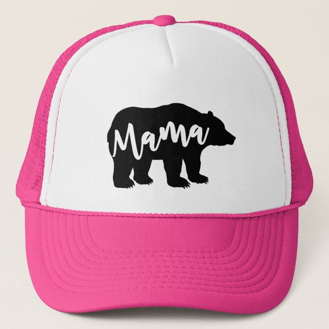 Boné Mama bear trucker hat (Frente)