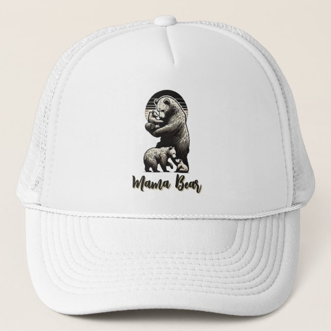 Boné Mama Bear Trucker Hat (Frente)
