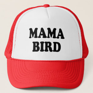Boné Mamã engraçada do Mama Pássaro
