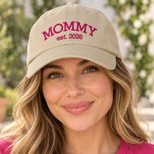Boné MAMÃE Personalizada Ano de Fundação