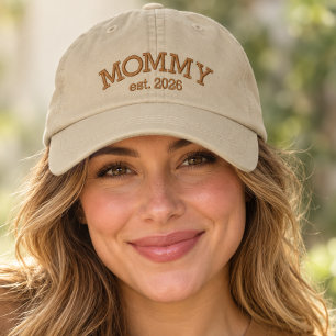 Boné MAMÃE Personalizada Ano de Início