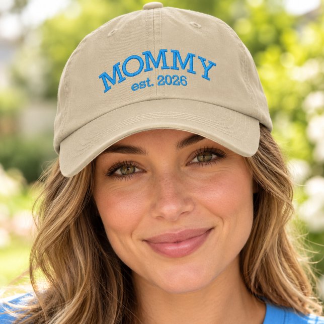 Boné MAMÃE Personalizada Ano de Início (Criador carregado)