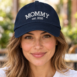 Boné MAMÃE Personalizada Ano de Início