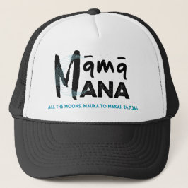 Boné MĀMĀMANA "todas as luas" Trucker Hat