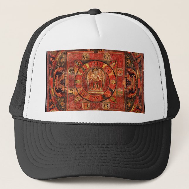 Boné Mandala budista da piedade (Frente)