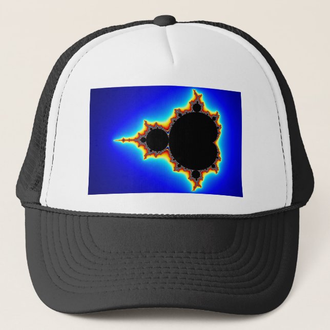 Boné Mandelbrot original ajustou 03 - Fractal (Frente)