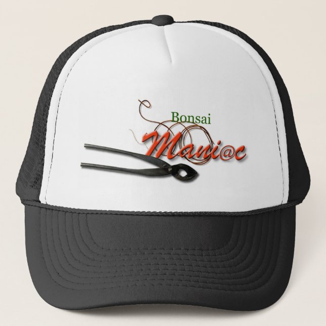 Boné Maniac dos bonsais (Frente)