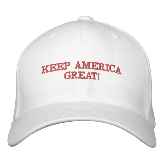Boné "Mantenha o Excelente americano!" Trump Hat 2 (Frente)