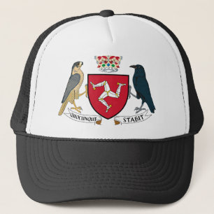 Boné Manx casaco de armas