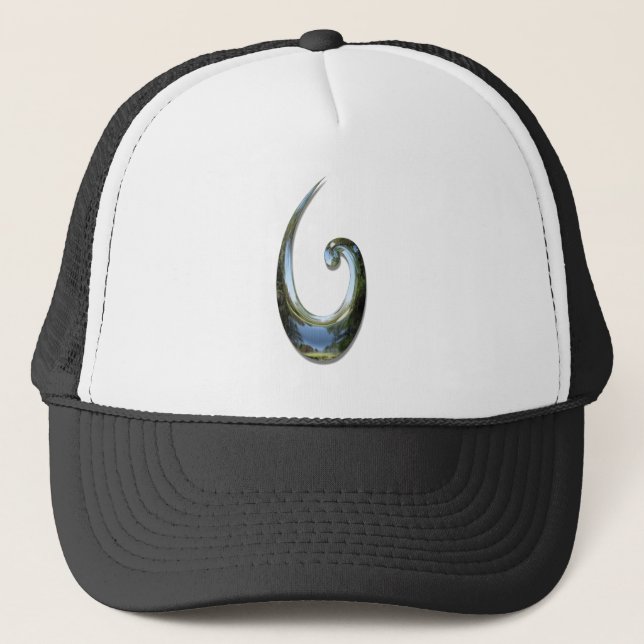 Boné Maori Fish Hook - Chrome (Frente)