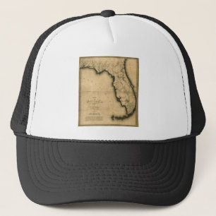 Boné Mapa 1823 de Florida