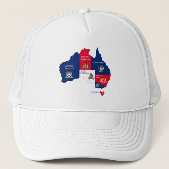 Boné Mapa da Austrália (Frente)