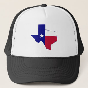 Boné Mapa da bandeira de Texas