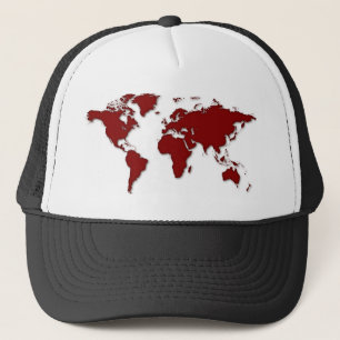 Boné Mapa Mundial