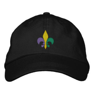 Boné Mardi Gras ~ Fleur De Lis