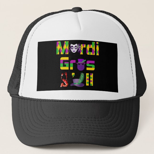 Boné Mardi Gras Y'all Thunder_Cove (Frente)
