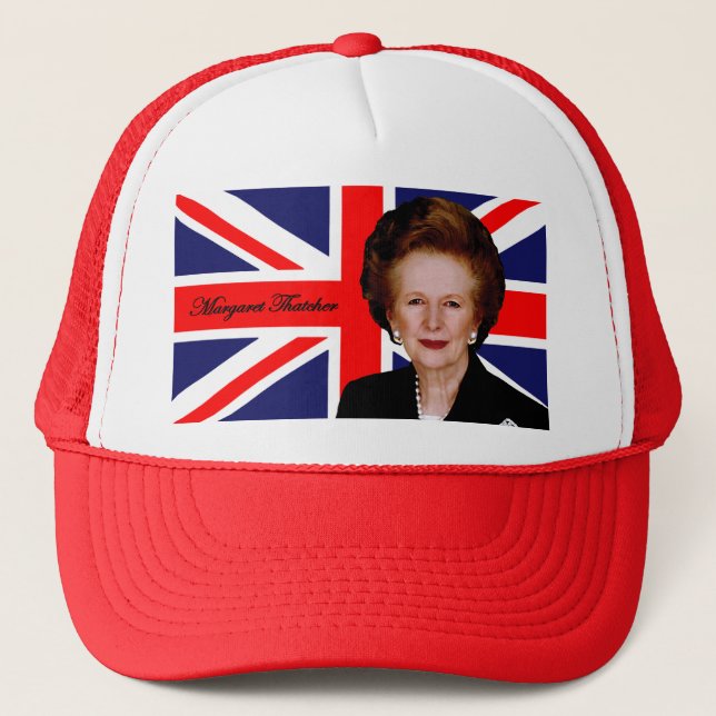 Boné Margaret Thatcher - Bandeira Britânica (Frente)