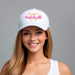 Boné Margs e Matrimony Festa de solteira Bridesmaid<br><div class="desc">Prepare-se para virar cabeças e encher o sol em estilo com nossos Margs e Festa de solteira Matrimony Bridesmaid Hat!Então, pegue seus óculos de sol favoritos, deslize em seus Margs e na Festa de solteira Matrimony Bridesmaid Hat, e se prepare para celebrar amor, amizade e memórias inesquecíveis. A festa de...</div>