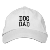 Marinho de cão Pai texto personalizado azul simple