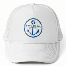 Marinho Náutico Blue Boat Capitão Anchor Pai Rope