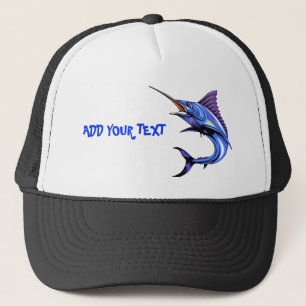 Boné Marlins Azuis Cap Gone Fishing