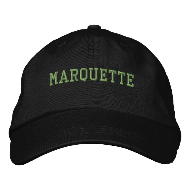 Boné Marquette Michigan Boriderou Baseball Hat (Frente)