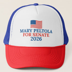 Boné Mary Peltola para Senado Eleição 2026 Alasca