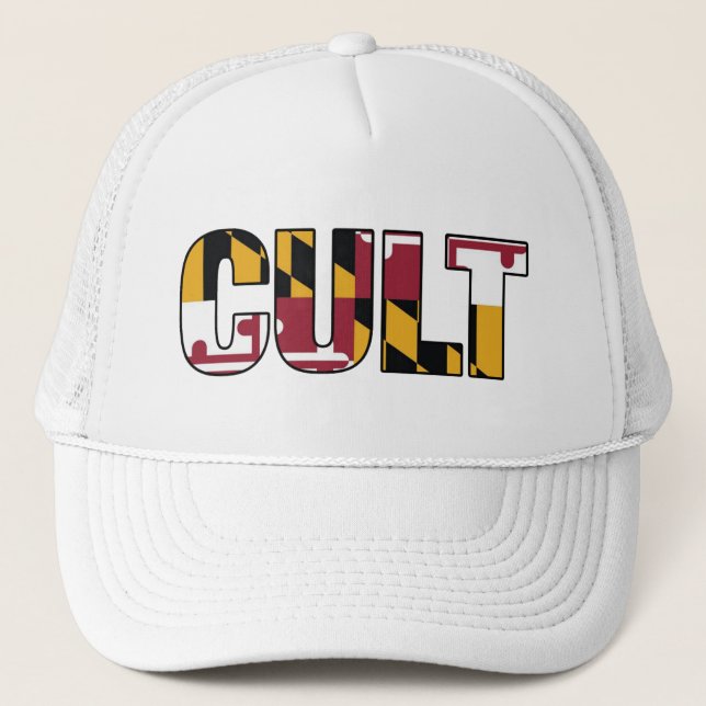 Boné Maryland Flag Cult Trucker Hat (Frente)