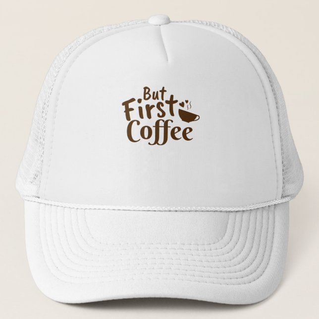 Boné Mas Primeiro Café (Frente)