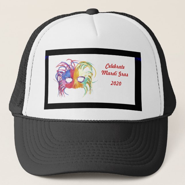 Boné Máscara com Cores - (Frente)