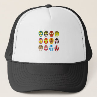 Boné Máscaras mexicanas da luta