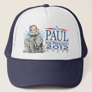 Boné Mascote 2012 do GOP de Ron Paul